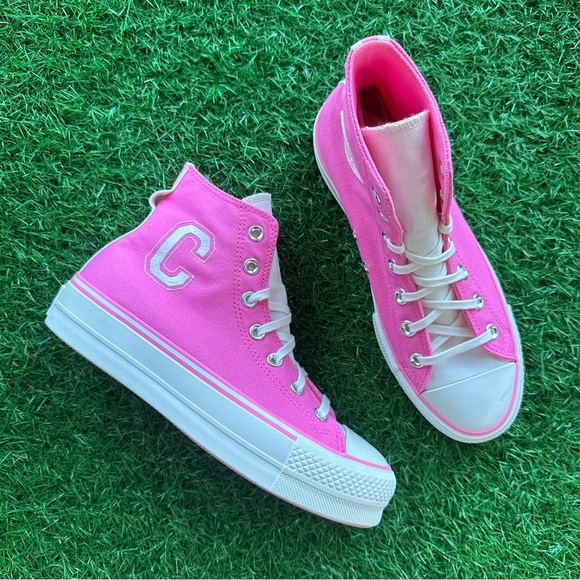 Unavailable 💝Converse Chuck Taylor All Star Ctas Lift Hi Oops Pink - Picture 3 of 8